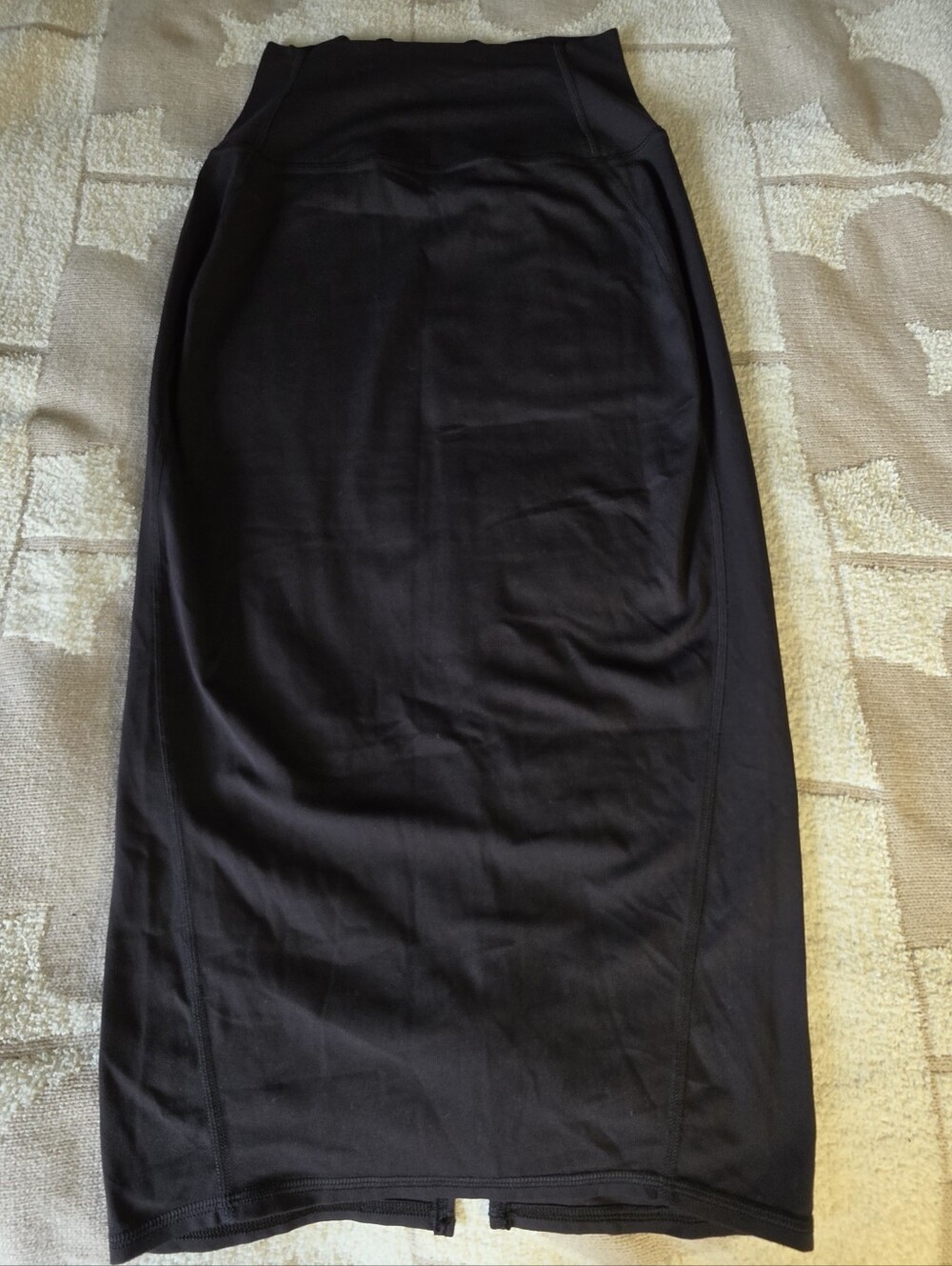 lululemon athletica Black Midi Pencil Skirt